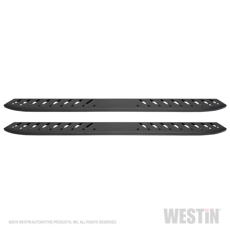 Westin 2019 Chevrolet Silverado/Sierra 1500 Crew Cab Thrasher Running Boards - Textured Black - Mammoth Racing -