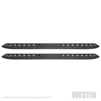 Westin 2019 Chevrolet Silverado/Sierra 1500 Crew Cab Thrasher Running Boards - Textured Black - Mammoth Racing -
