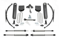Fabtech 08-16 Ford F250/350 4WD 8in Basic Sys w/Dlss Shks & Rr Leaf Sprngs - Mammoth Racing -