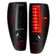 ANZO 2004-2012 Chevrolet Colorado/ GMC Canyon LED Tail Lights w/ Light Bar Black Housing Smoke Lens - My Store