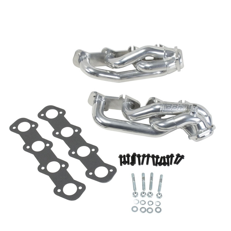 BBK 97-03 Ford F Series Truck 4.6 Shorty Tuned Length Exhaust Headers - 1-5/8 Silver Ceramic - My Store