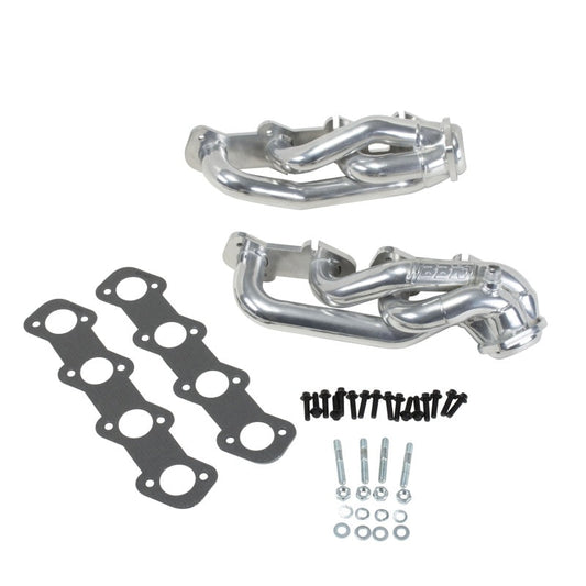 BBK 97-03 Ford F Series Truck 4.6 Shorty Tuned Length Exhaust Headers - 1-5/8 Silver Ceramic - My Store