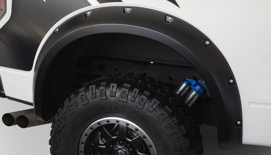 Bushwacker 10-14 Ford F-150 SVT Raptor Pocket Style Flares 2pc - Black - My Store
