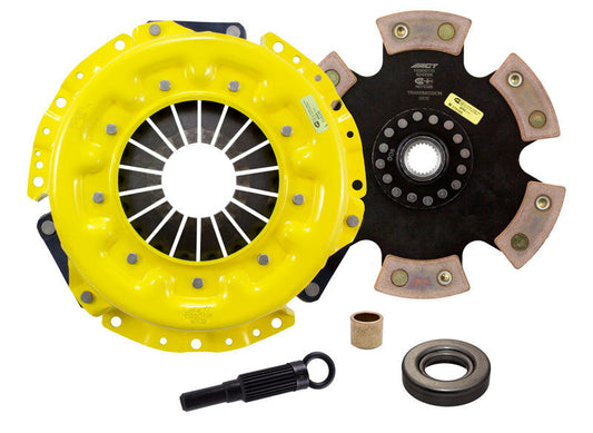 ACT 1990 Nissan 300zx XT/Race Rigid 6 Pad Clutch Kit - My Store