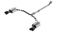 Borla 18-22 Toyota Camry XSE 2.5L i4 AT/MT FWD / 4DR S-TYPE Cat Back Exhaust (Black Chrome) - Mammoth Racing -