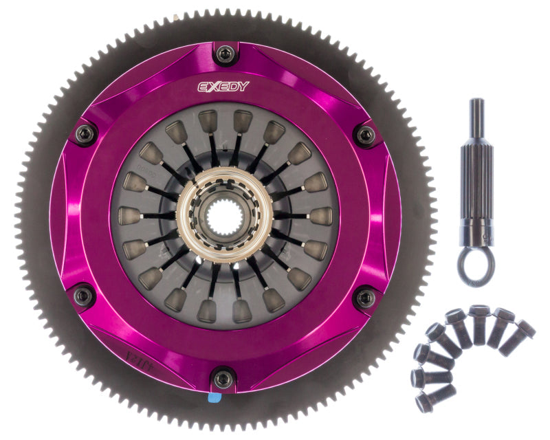 Exedy 2004-2014 Subaru Impreza WRX STI H4 Hyper Triple Cerametallic Clutch Rigid Disc Pull Type - Mammoth Racing -