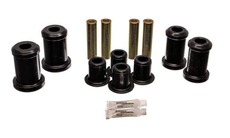 Energy Suspension 97-01 Ford Expedition 4WD/97-03 F-150/250 4WD Black Front End Control Arm Bushings - Mammoth Racing -
