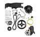 Holley 20-156bk GM LS Alternator & Power Steering Accessory Drive Kit GM LS-Seri - Mammoth Racing -20-156BK