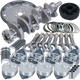 Eagle Ford 302 V-Rib Belts 157 Tooth Flexplate Balanced Rotating Assembly 5.400in I-Beam +.040 Bore - Mammoth Racing -