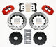 Wilwood Narrow Superlite 6R Front Hat Kit 14.00in Drill Red 2005-up Corvette C6 - My Store