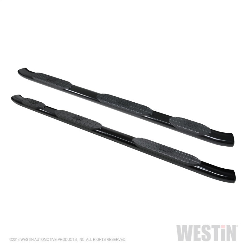 Westin 19-22 RAM 1500 Quad Cab 6.5ft Bed (Excl. Classic) PRO TRAXX 5 Oval W2W Nerf Step Bars - Blk - Mammoth Racing -