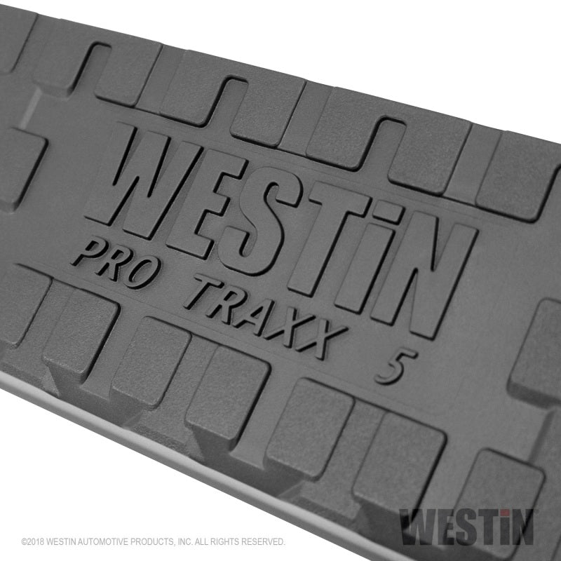 Westin 18-20 Jeep Wrangler JL Unlimited 4DR PRO TRAXX 5 Oval Nerf Step Bars - Textured Black - Mammoth Racing -