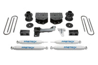 Fabtech 08-16 Ford F250/350/450 4WD 8 Lug 4in Budget Sys w/Perf Shks - My Store