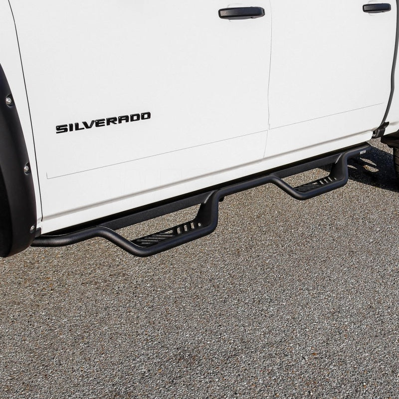 Westin 14-18 Chevrolet Silverado / GMC Sierra Crew Cab Outlaw Nerf Step Bars (Excl. Diesel) - Mammoth Racing -