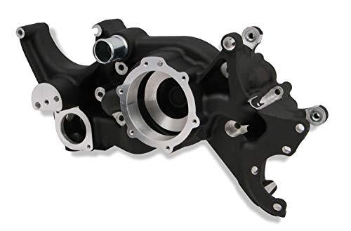 Holley 97-167 Water Pump Manifold Assembly LS Cooling Manifold Black Finish For Use w/PN[20-180/20-185] Water Pump Manifold Assembly - My Store