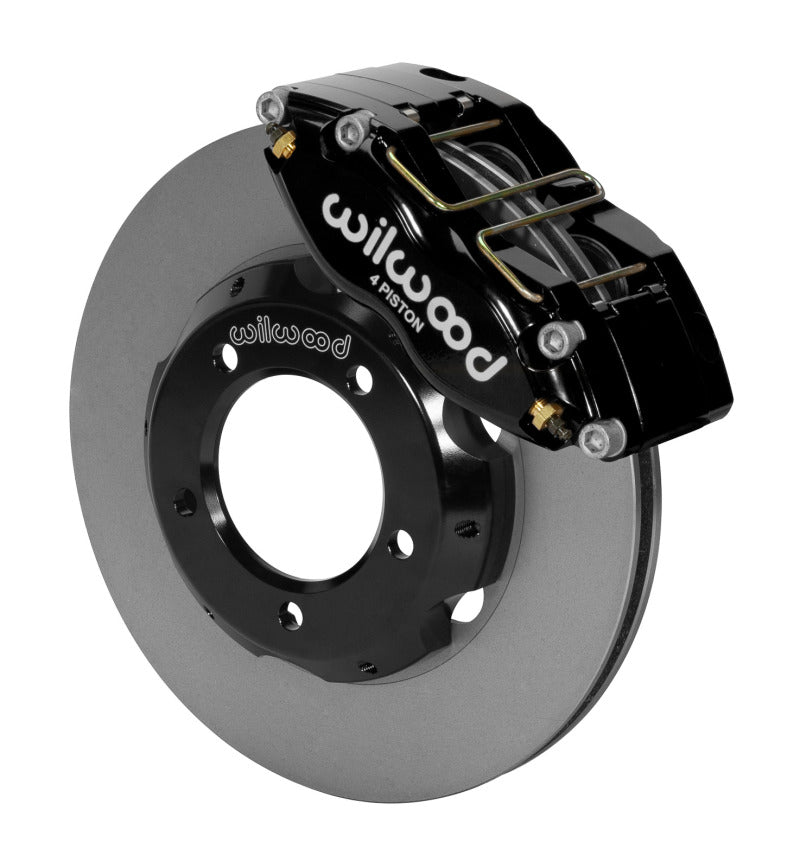 Wilwood Dynapro Radial Front Kit 11in Rotors Black 61-67 Jaguar XKE w/ Lines - My Store