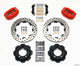 Wilwood Dynapro Rear Kit 12.19in Drill-Red Backdraft Cobra (bmw E36 Based) - Mammoth Racing -