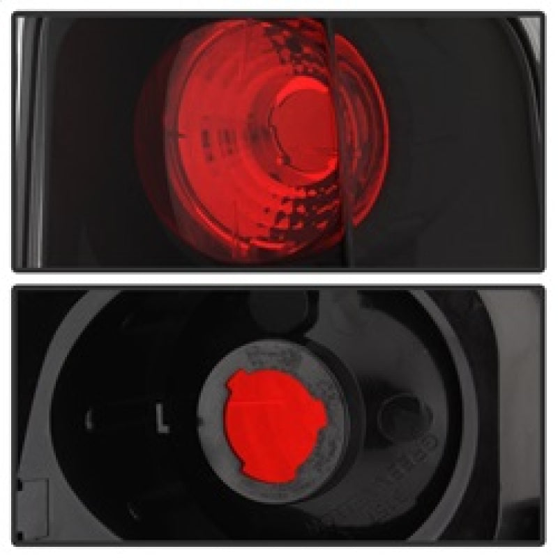 Spyder Cadillac Escalade SUV (Not EXT)02-06 Euro Style Tail Lights Black ALT-YD-CE02-BK - Mammoth Racing -