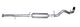 Gibson 07-11 GMC Sierra 1500 Denali 6.2l 3.5in Cat-Back Single Exhaust - Stainless - Mammoth Racing -