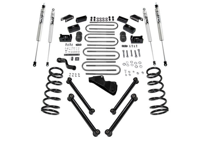Superlift 03-08 Ram 2500 And 3500 4WD Diesel 4in Lift Kit w/ Fox 2.0 Shocks - Mammoth Racing -