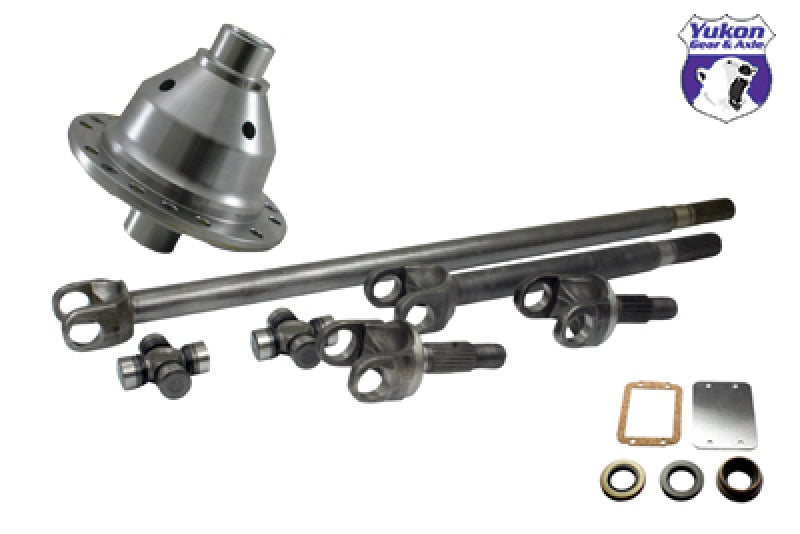 Yukon Gear 30 Spline 4340 Chrome-Moly Axle & Grizzly Locker Kit For Jeep TJ / XJ / YJ & Zj - Mammoth Racing -