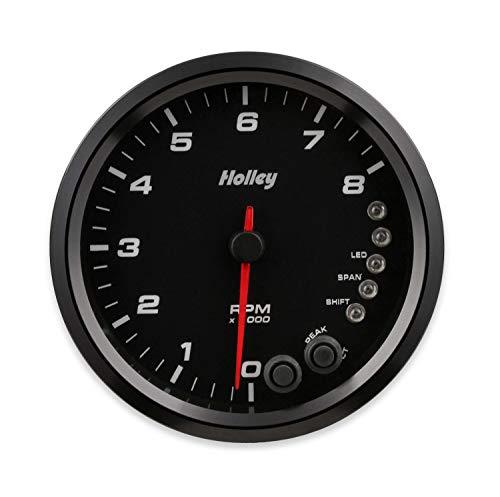 Holley 26-616 Holley EFI CAN Tachometer 4 1/2 in. CAN 0-8k RPM Range w/Shift Light Black Face Holley EFI CAN Tachometer - My Store