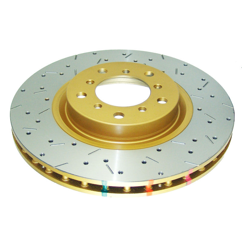 DBA 01-07 BMW M3 E46 w/325mm rotor Front Drilled & Slotted 4000 Series Rotor - Mammoth Racing -