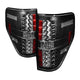 Spyder Ford F150 09-14 LED Tail Lights Black ALT-YD-FF15009-LED-BK - Mammoth Racing -