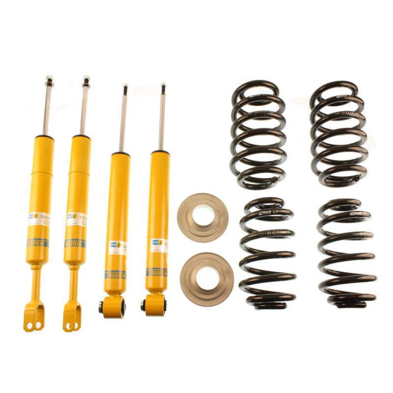 Bilstein B12 2003 Audi A4 Quattro Base Front and Rear Complete Suspension Kit - Mammoth Racing -