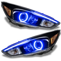 Oracle 15-17 Ford Focus RS/ST DRL Upgrade w/ Halo Kit - ColorSHIFT w/o Controller - Mammoth Racing -