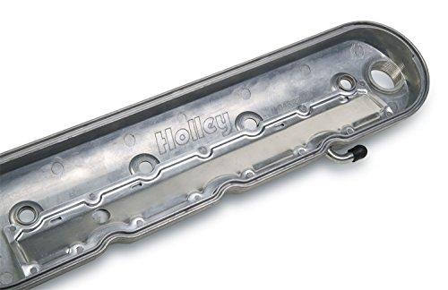 Holley 241-88 Natural Cast Finish Valve Cover - Mammoth Racing -241-88