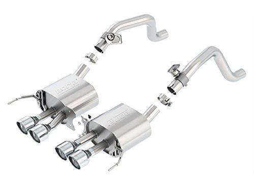BORLA 11877 S-Type Rear Section Exhaust System (with AFM Valves, Round Tips) - My Store