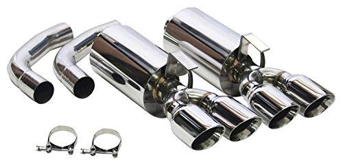Flowtech 11543Flt Cat-Back Exhaust System (- 1992-1996 C4 Corvette 5.7l 2.5 In Axle-Back 304Ss) - My Store