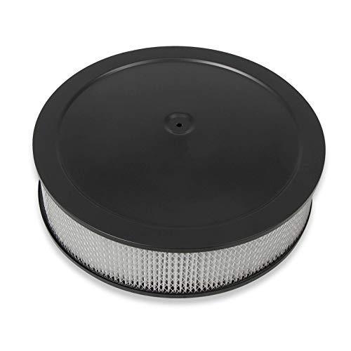 4150 Drop Base Air Cleaner Black W/3" Paper Filter - Mammoth Racing -120-4235