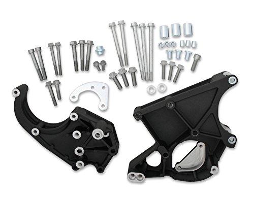 Holley HOL 20-132bk LS A/C DRV Bracket KIT (Works W/sanden A - Mammoth Racing -20-132BK