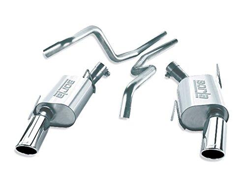 Borla 1014019 Touring Cat-Back Exhaust System Incl. Connecting Pipes/Mufflers/Hardware Split Rear Exit Touring Cat-Back Exhaust System - My Store