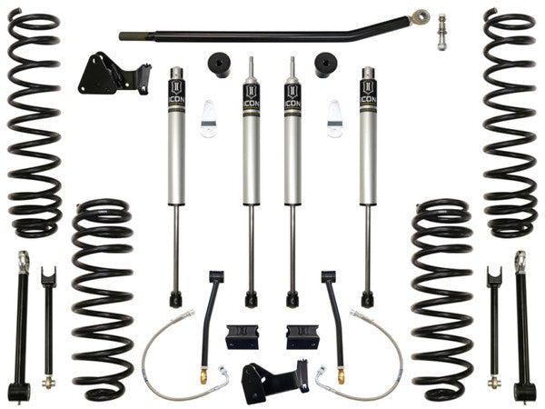 Icon 07-18 Jeep Wrangler JK 4.5in Stage 1 Suspension System - Mammoth Racing -