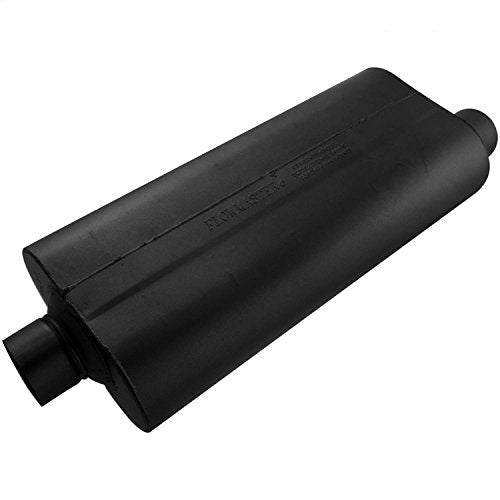 Flowmaster 853072 Super 70 Series 3.00" Center In and Offset Out 16 Gauge 409s Stainless Steel Exhaust System