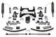 Fabtech 07-13 GM K1500 P/U w/o Autoride 4WD 6in Perf Sys w/Dlss 2.5 C/O Resi & Rr Dlss - Mammoth Racing -