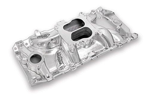 Weiand 8123p Street Warrior Square/Spread Bore Oval Port Polished Intake Manifold - My Store