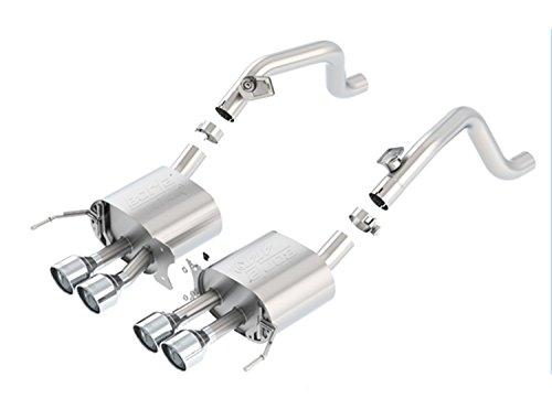 BORLA 11881 ATAK Rear Section Exhaust System (Round Tips) - My Store
