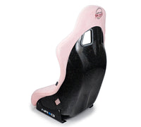 NRG FRP Bucket Seat Prisma Edition w/ Pearlized Back and Pink Alcantara (Medium) - My Store