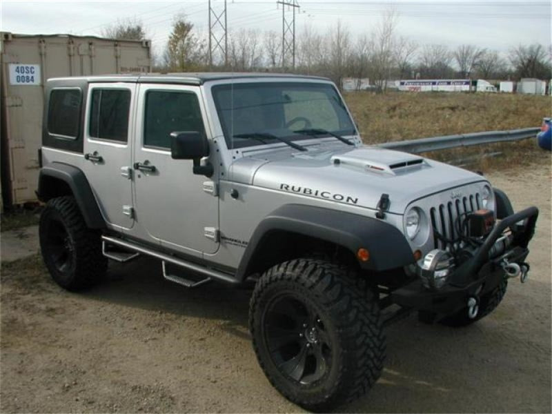 N-Fab Nerf Step 07-17 Jeep Wrangler JK 4 Door All - Tex. Black - W2W - 3in - Mammoth Racing -