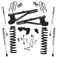 Superlift 08-10 Ford F-250 SuperDuty 4WD Diesel 4in Lift Kit w/ Repl Radius Arms/Fox 2.0 Shocks - Mammoth Racing -