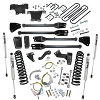 Superlift 08-10 Ford F-250/F-350 SuperDuty 4WD Diesel 4in Lift Kit w/ Fox 2.0 Shocks - Mammoth Racing -