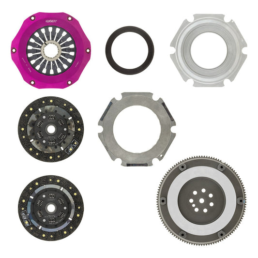 Exedy 96-06 Mitsubishi Evo 4-9 4g63t 2.0l Twin-Organic Clutch Kit