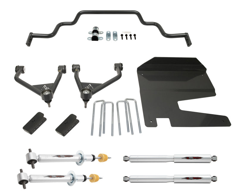 Belltech 19-20 Silverado / Sierra 4wd 4in Lift Kit with Front Sway Bar - Mammoth Racing -