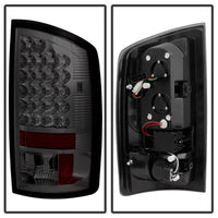 Spyder Dodge Ram 07-08 1500/Ram 07-09 2500/3500 LED Tail Lights Smoke ALT-YD-DRAM06-LED-SM - Mammoth Racing -