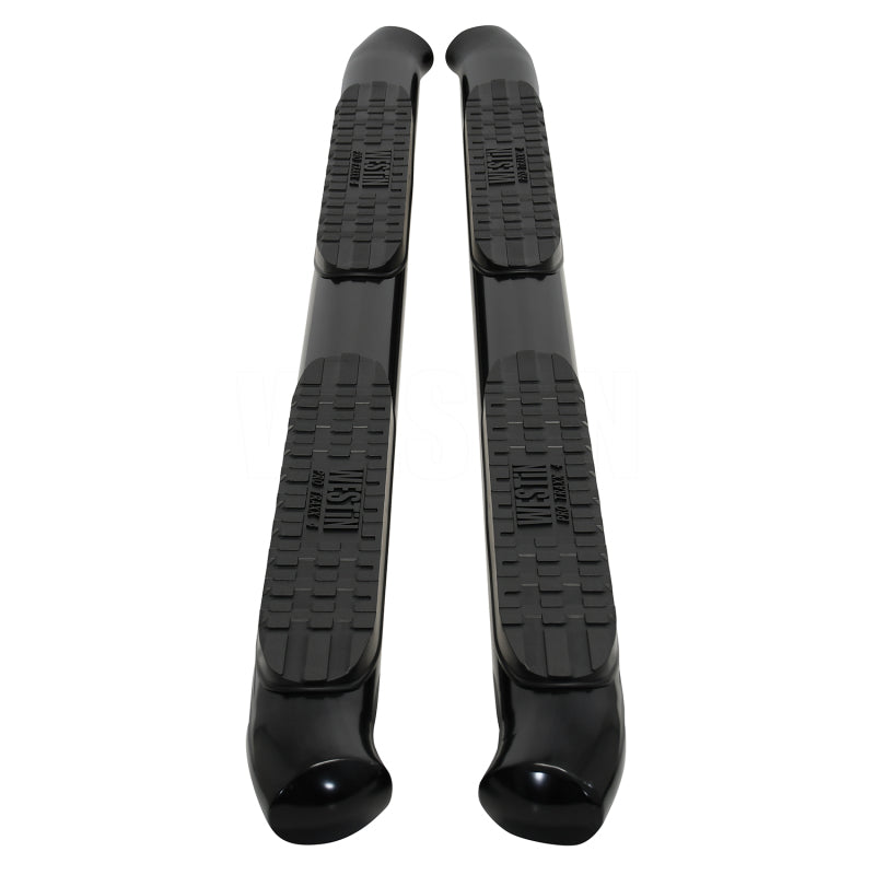 Westin 21-22 Ford Bronco (4-Door) PRO TRAXX 4 Oval Nerf Step Bars - Textured Black - Mammoth Racing -