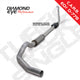 Diamond Eye KIT 5in TB SGL AL: 94-97 FORD 7.3L F250/F350 PWRSTROKE NFS W/ CARB EQUIV STDS - Mammoth Racing -